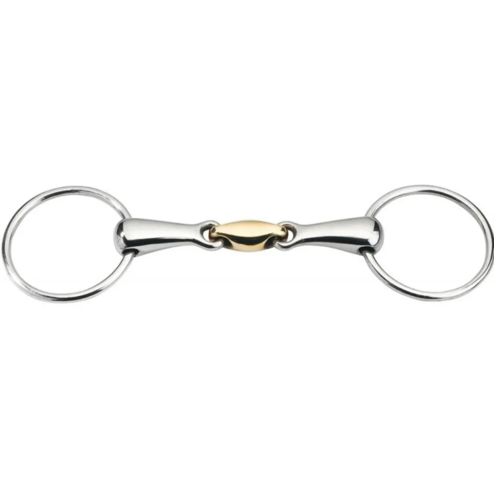 FEELING 2 ANNEAUX INOX/CYPRIUM DOUBLE> Embouchures·Mors 2 Anneaux