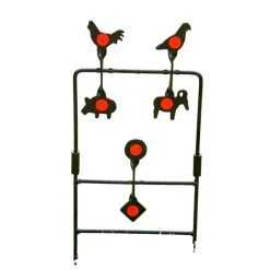 TERZEO CHASSEURS 6 CIBLES TOURNANTES METALLIQUES> Ciblerie·Cibles Métalliques Animées