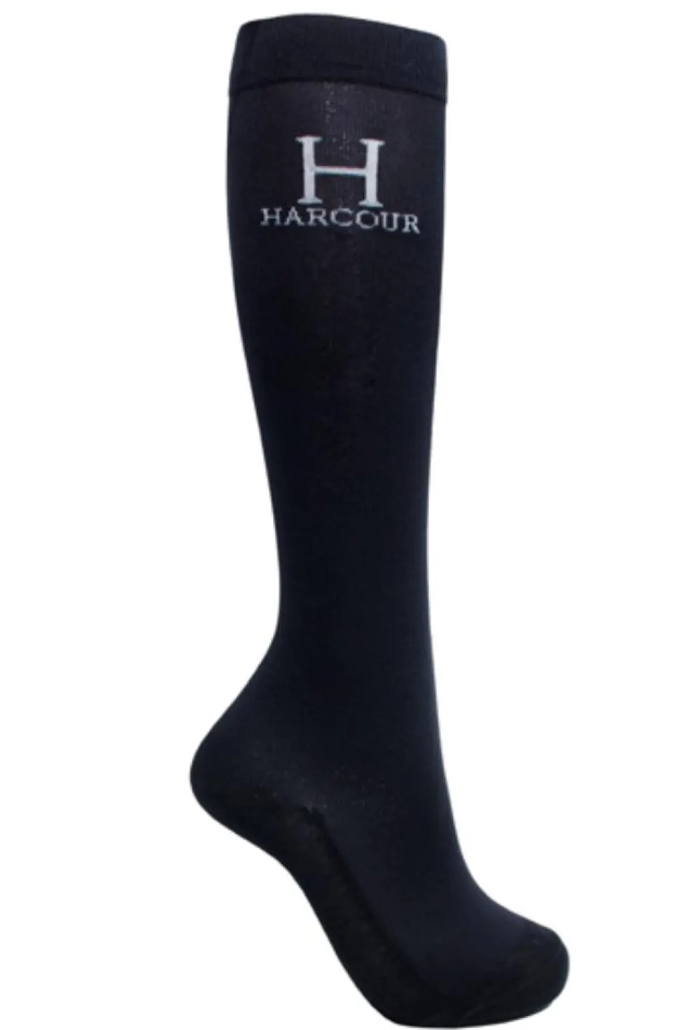 HARCOUR 2 PAIRES DE CHAUSSETTES BADMINTON NOIR>Femme Chaussettes D'Équitation·|Chaussettes D'Équitation·