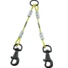 CANIHUNT ACCOUPLE CABLE XTREME 3 CHIENS JAUNE> Colliers, Laisses Et Harnais·Tripleurs|Colliers, Laisses Et Harnais·Tripleurs