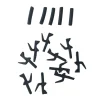 TERZEO PÊCHEURS ACCROCHE APPATS X5> Montages Surf Casting·Émerillons Mer, Sleeves Et Attaches