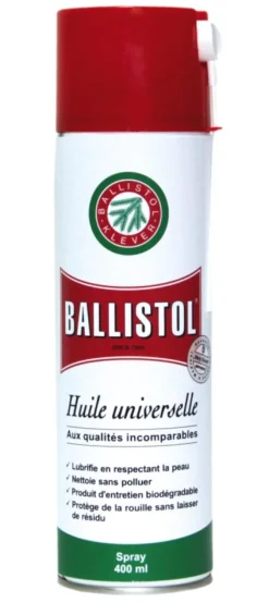 KLEVER BALLISTOL AEROSOL HUILE BALLISTOL 400ML> Nettoyage Des Armes·Huiles Et Graisses