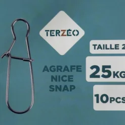 TERZEO PÊCHEURS AGRAFE NICE SNAP X10><noscript><img width=