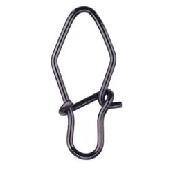 SAKURA AGRAFES ARROW SNAP BLACK NICKEL X10> Tetes Plombées Et Accessoires Leurres·Accessoires Leurres Souples