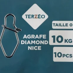 TERZEO PÊCHEURS AGRAFES DIAMOND NICE X10><noscript><img width=