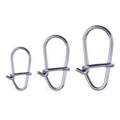 SAKURA AGRAFES WD SNAP X-STRONG NICKELEES X10> Tetes Plombées Et Accessoires Leurres·Accessoires Leurres Souples