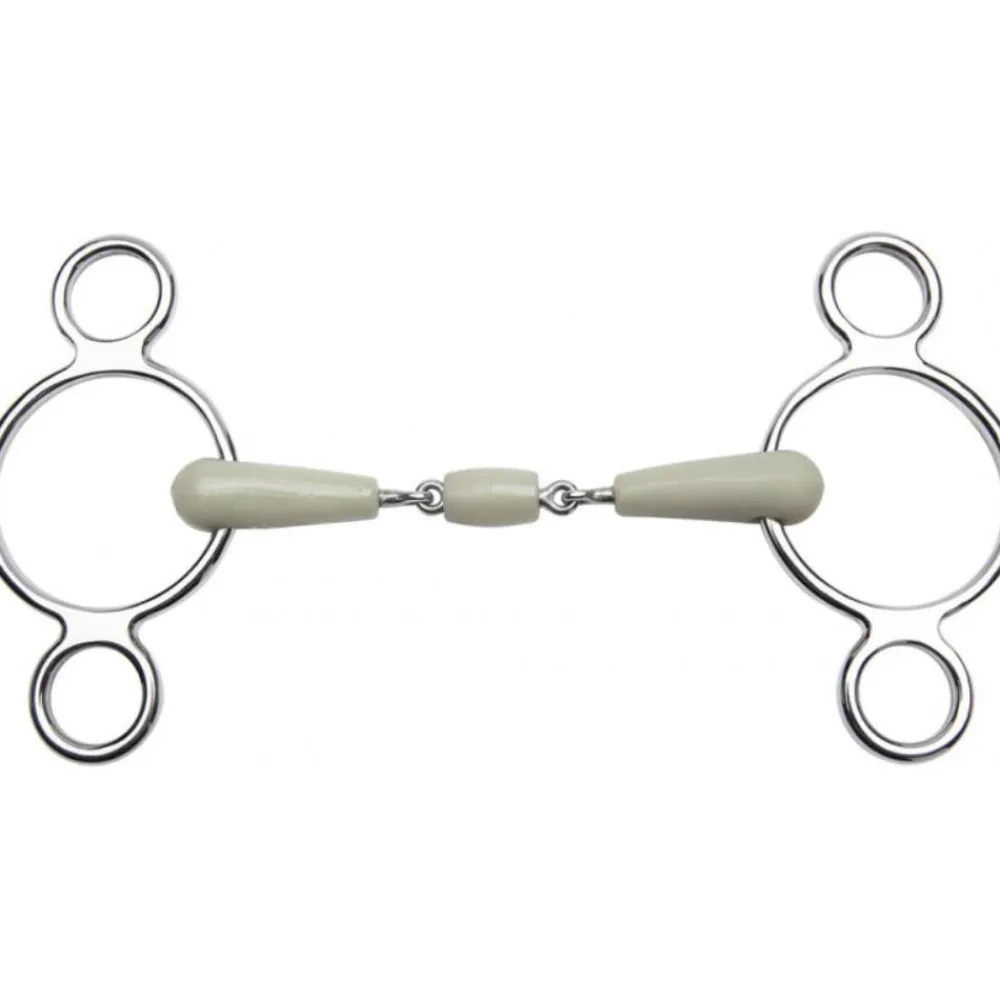 FEELING 3ANNEAUX FLEXI DOUBLE BRISURE POMME> Embouchures·Mors 3 Et 4 Anneaux