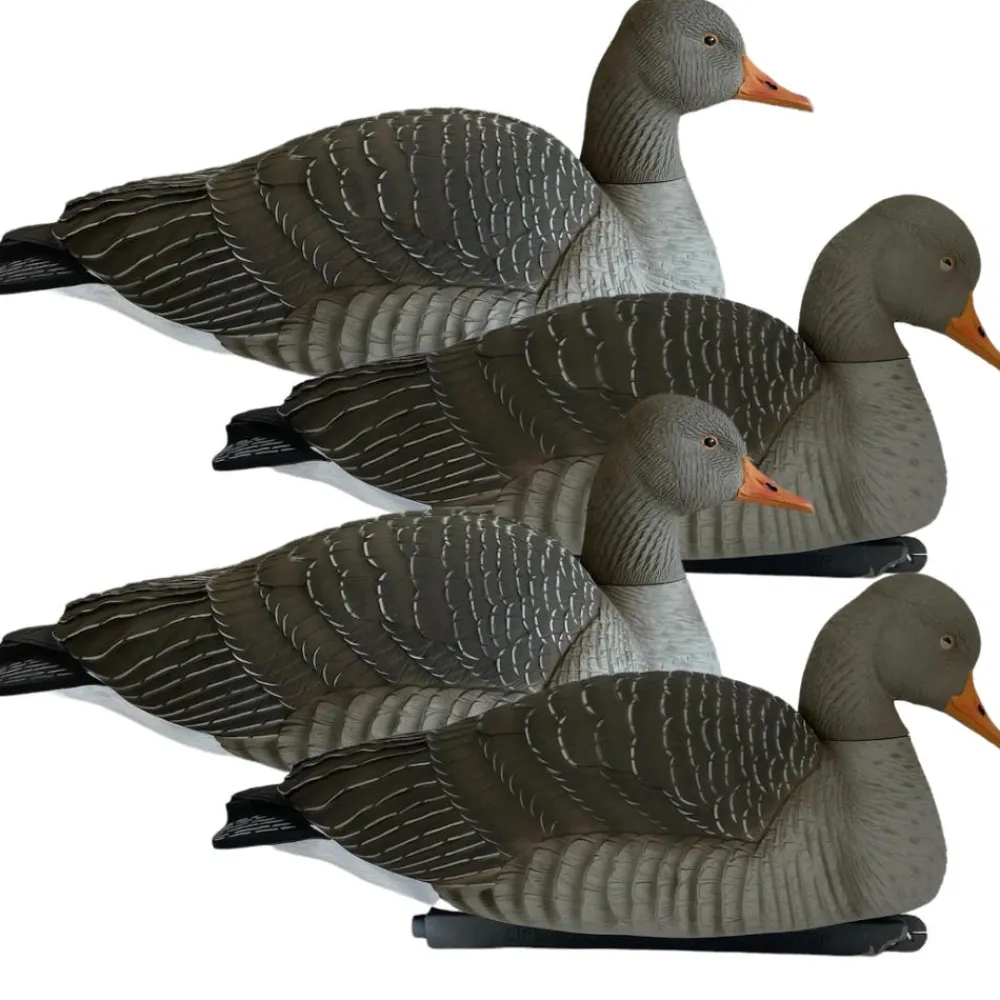 GREENHEAD APPELANT OIE CENDREE FLOTTANTE PG X4> Chasse Du Gibier D'Eau·Formes Et Blettes D'Oies