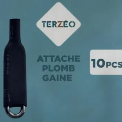 TERZEO PÊCHEURS ATTACHE PLOMB GAINE X10><noscript><img width=