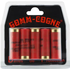SAPL BALLES 12/67 CAOUTCHOUC X5> Munitions De Défense·Cartouches De Défense