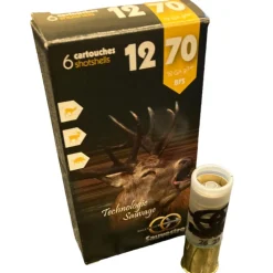 SAUVESTRE BALLES FLECHE X6> Cartouches De Chasse Calibre 12·Balles Fusils