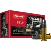 NORMA BALLES 22LR SUBSONIQUE 40GR X50> Munitions De Tir À 51 Mètres·Balles .22Long Rifle Subsoniques