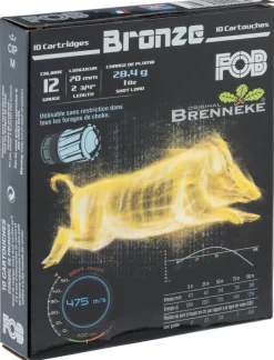 FOB BALLES SPEED BRONZE 12/28G> Cartouches De Chasse Calibre 12·Balles Fusils