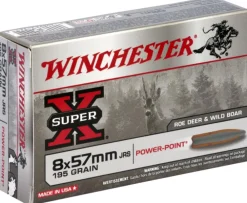 WINCHESTER BALLES 8X57JRS PP 195GR> Munitions Rayées Pour Le Grand Gibier·Balles 8X57 Jrs