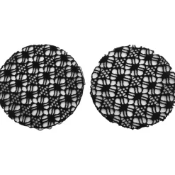 EQUITHEME BARETTE RESILLE FLORAL NOIR> Équipements Pour La Compétition·Équipements De Compétition