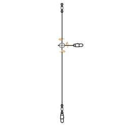 POWERLINE BAS DE LIGNE EGGING X2> Leurres Durs Mer·Turluttes Et Accessoires