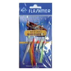 FLASHMER BAS DE LIGNE MAXI CHANCE 5 HAM> Bas De Ligne Mer Bateau·Bas De Ligne Plumes