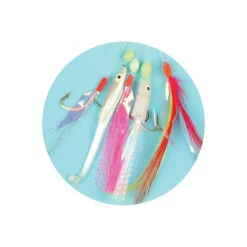 FLASHMER BAS DE LIGNE MAXI CHANCE 5 HAM> Bas De Ligne Mer Bateau·Bas De Ligne Plumes