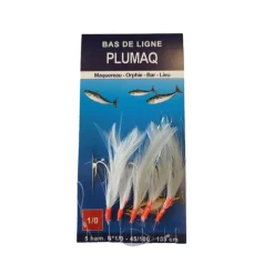 FLASHMER BAS DE LIGNE PLUMAQ 5H 1/0> Bas De Ligne Mer Bateau·Bas De Ligne Plumes