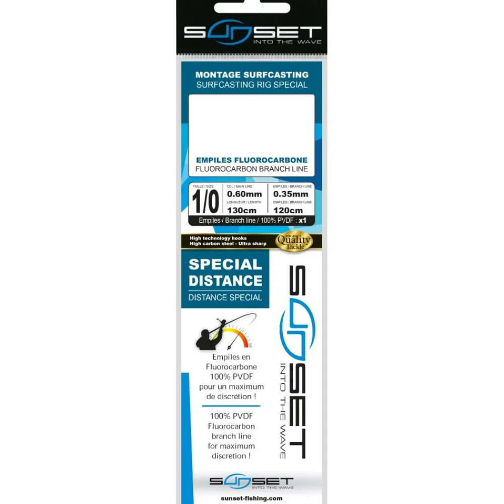SUNSET BAS DE LIGNE SURF RS COMP SP LD> Montages Surf Casting·Bas De Lignes Surf Casting