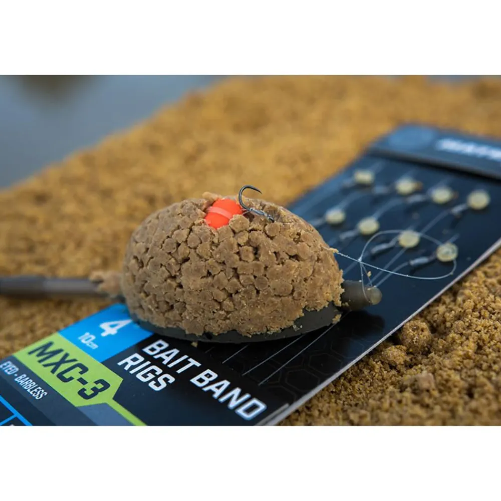 MATRIX BAS LIGNE MXC-3 BAIT BAND 10CM X8> Accessoires Pêche Au Feeder·Accessoires Feeder Matrix