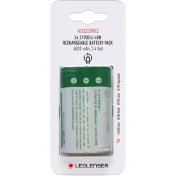 LED LENSER BATTERIE RECHARGEABLE LI-ION X2 4800MAH> Lampes Torches·Accessoires Pour Lampes Torches|Éclairage·