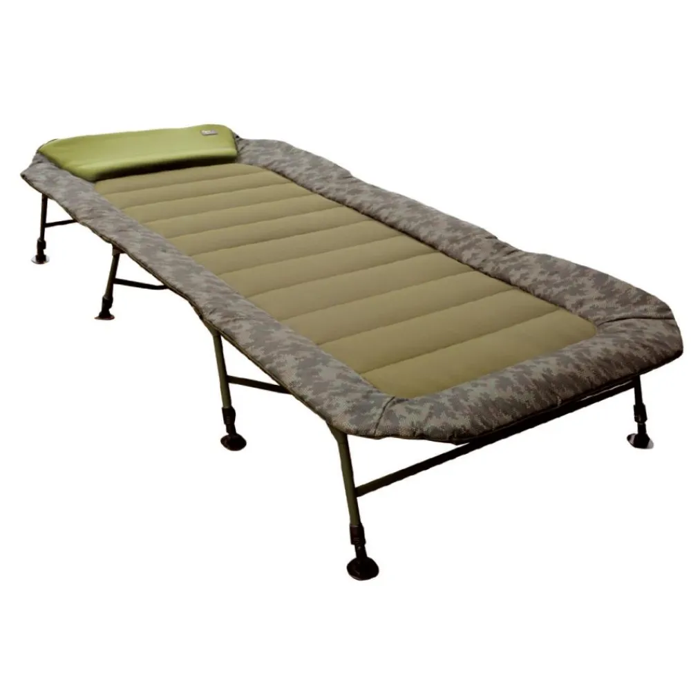 CARP SPIRIT BEDCHAIR BLAX BED 8 PIEDS CAMO> Bivouac Carpe·Bed Chairs