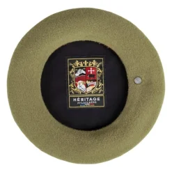 LAULHERE BERET AUTHENTIQUE OLIVE>Homme Accessoires·Bérets