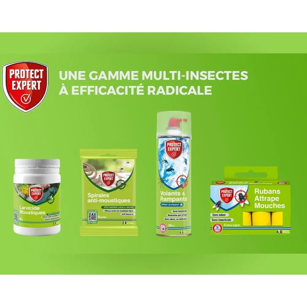 PROTECT EXPERT BLOC TRAITEMENT EAU ANTI MOUSTIQUES> Lutte Contre Les Insectes·Pièges Contre Les Moustiques