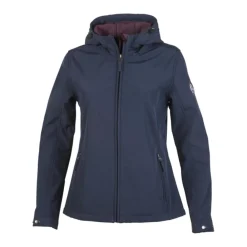 CYRUS BLOUSON SOFTSHELL FEMME MARINE>Femme Textile Cyrus·Haut Du Corps Femme Cyrus