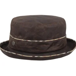 M BY FLECHET BOB FEMME ENDUIT MARRON>Femme Accessoires·Chapeaux Femme