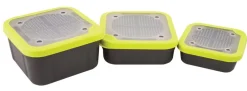 MATRIX BOITE A APPATS GREY/LIME> Equipements Du Pêcheur En Carpodrome·Boîtes À Appâts