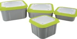 MATRIX BOITE A APPATS SOLID TOP GREY/LIME> Equipements Du Pêcheur En Carpodrome·Boîtes À Appâts