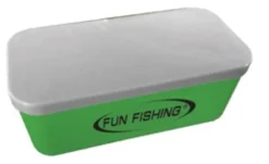 FUN FISHING BOITE A ESCHE + COUVERCLE> Equipements Du Pêcheur En Carpodrome·Boîtes À Appâts