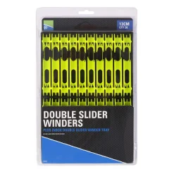 PRESTON BOITE DE PLIOIRS DOUBLE SLIDER 13CM JAUNES X20> Montage Des Lignes·Plioirs