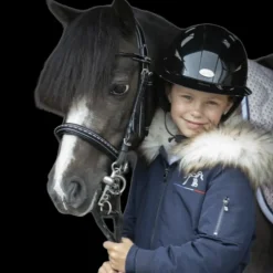 PENELOPE LEPREVOST BOMBERS LYON JUNIOR EDEN MARINE>Enfant Vêtements Enfant·Hauts D'Équitation Enfant