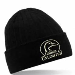 GABION UNLIMITED BONNET NOIR>Homme Vêtements & Accessoires Gabion Unlimited·Casquettes Et Bonnets Gabion Unlimited