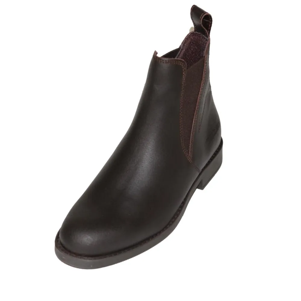 TERZEO CAVALIERS BOOTS ELASTIQUE ENFANT MARRON>Enfant Chaussant D'Équitation Enfant·Boots D'Équitation Enfant