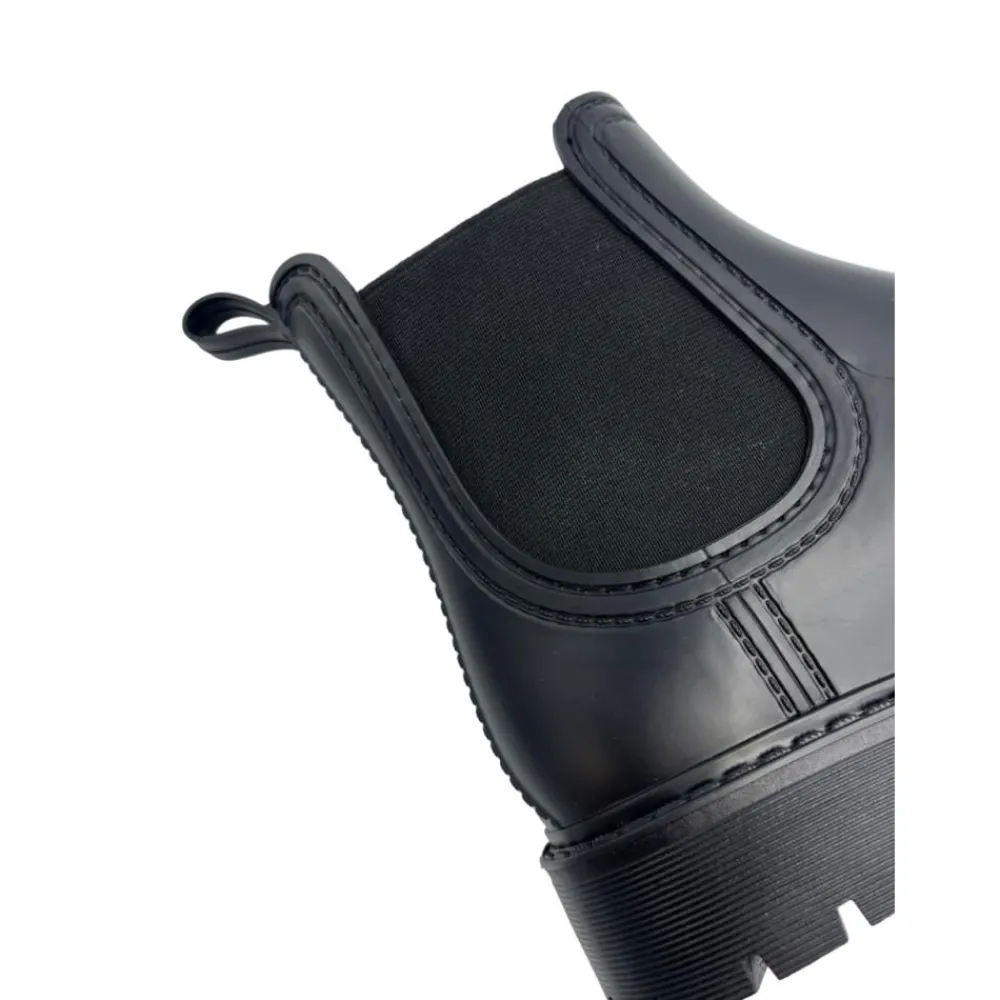 TERZEO CAVALIERS BOOTS ELASTIQUE MOANA ADULTE NOIR> Chaussant D'Équitation Adulte·Boots D'Équitation Adulte