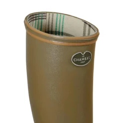 LE CHAMEAU BOTTE CAOUTCHOUC FEMME GIVERNY VERT VIERZON><noscript><img width=