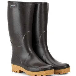 AIGLE BOTTE CHAMBORD BRUN NEO><noscript><img width=