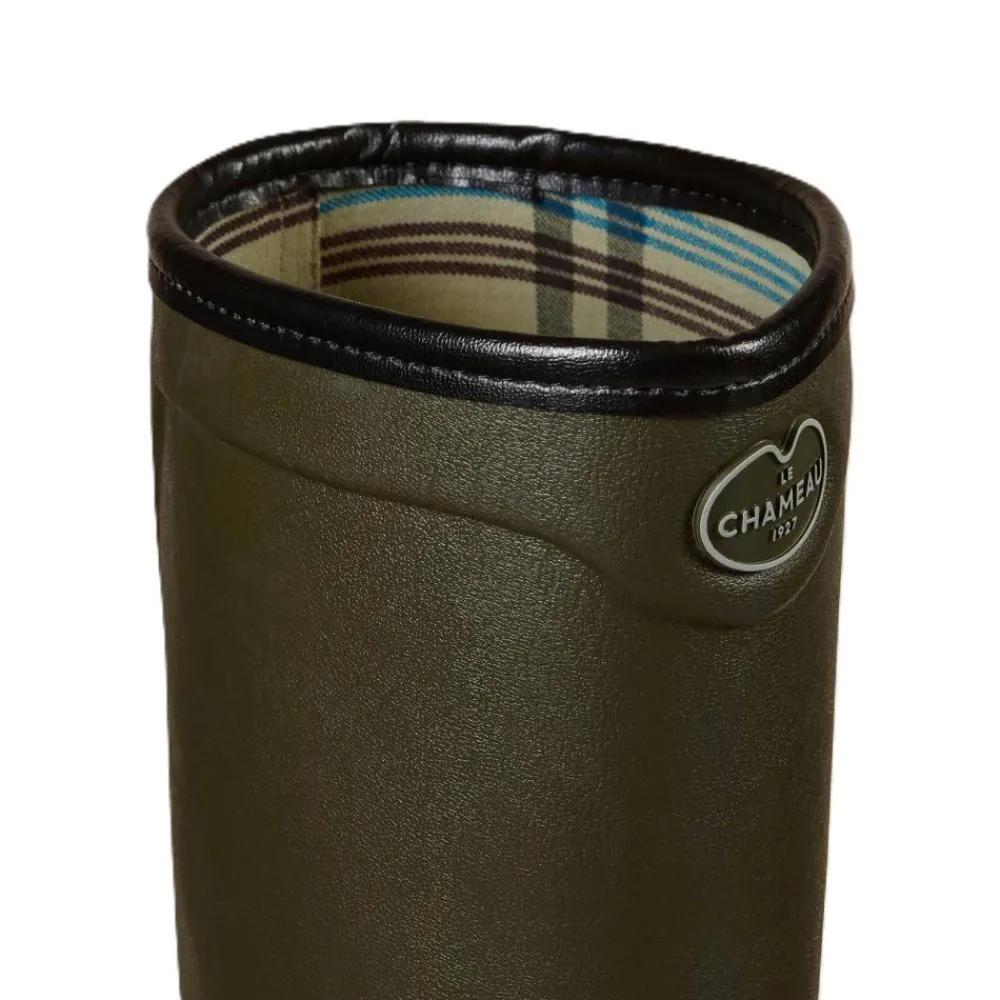 LE CHAMEAU BOTTE COUNTRY CROSS JERSEY VERT>Homme Bottes·Bottes Caoutchouc|Bottes·Bottes Caoutchouc
