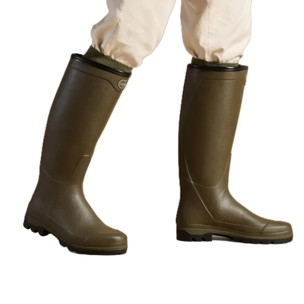 LE CHAMEAU BOTTE COUNTRY CROSS JERSEY VERT>Homme Bottes·Bottes Caoutchouc|Bottes·Bottes Caoutchouc