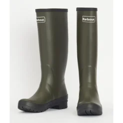 BARBOUR BOTTE FEMME ABBEY OLIVE>Femme Bottes·Bottes Caoutchouc Femme|Bottes·Bottes Caoutchouc Femme
