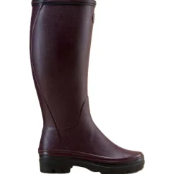 LE CHAMEAU BOTTE FEMME GIVERNY CHERRY>Femme Bottes·Bottes Caoutchouc Femme|Bottes·Bottes Caoutchouc Femme