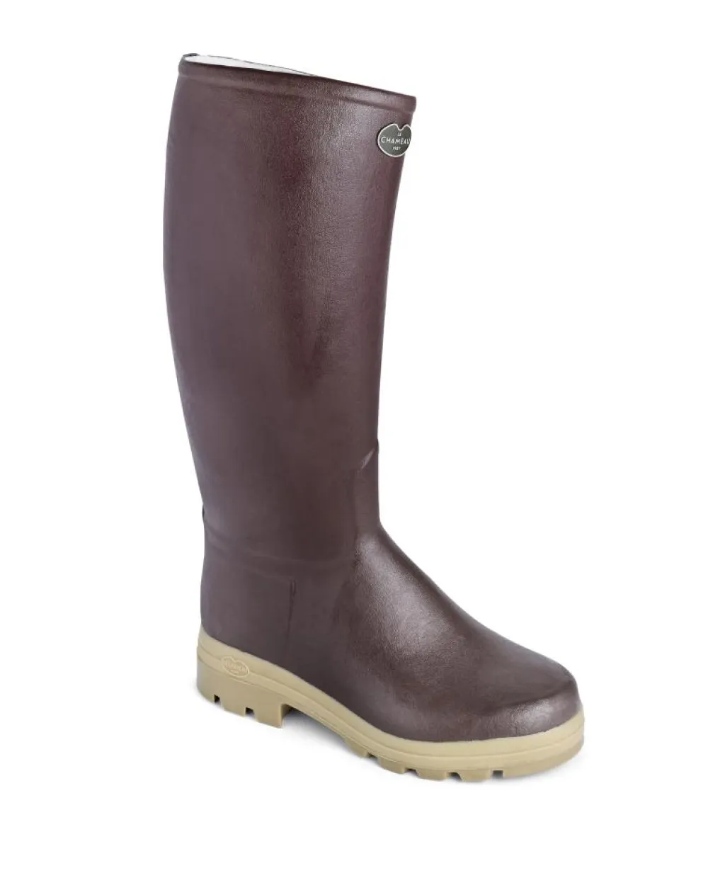 LE CHAMEAU BOTTE ST HUBERT MARRON>Homme Bottes·Bottes Caoutchouc|Bottes·Bottes Caoutchouc