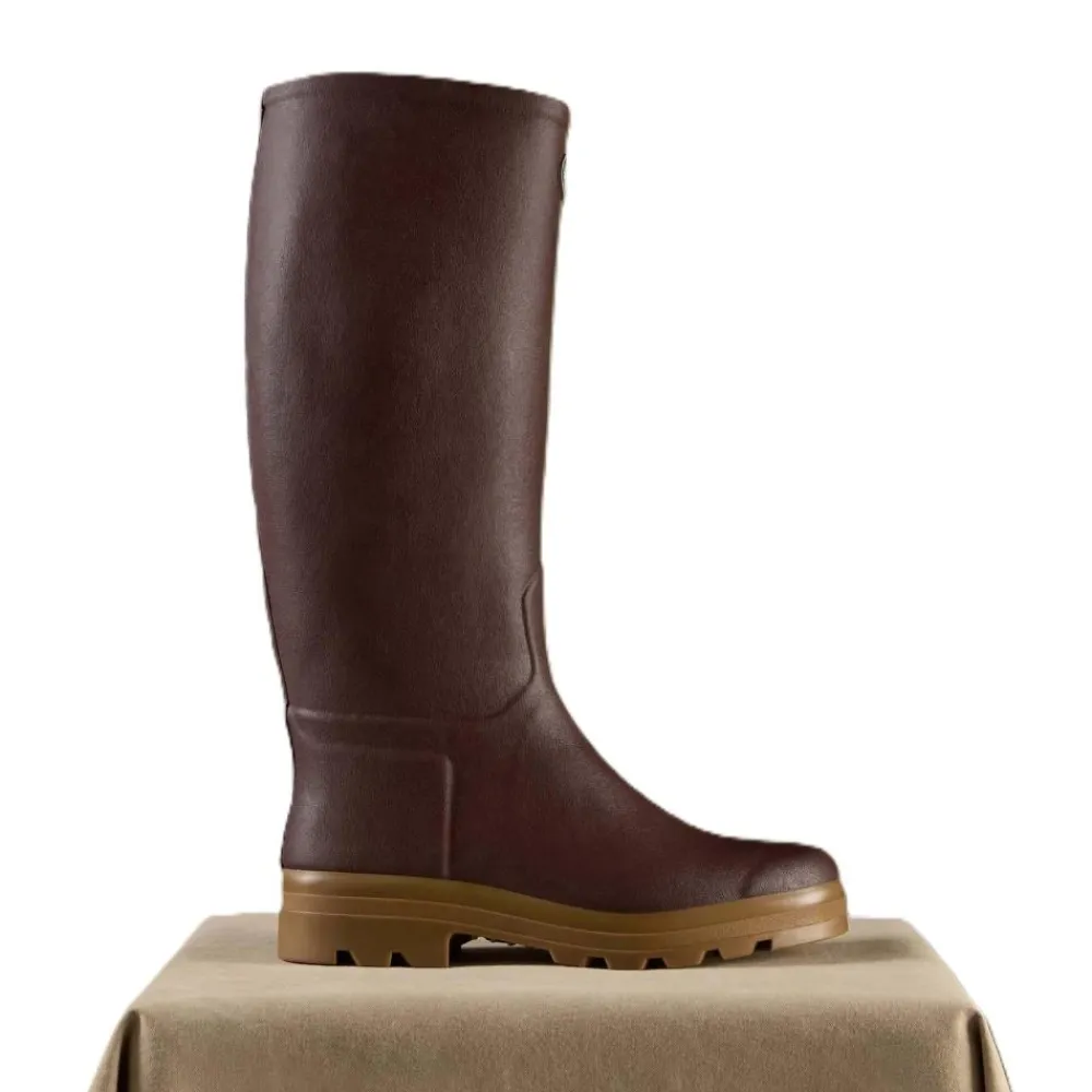 LE CHAMEAU BOTTE ST HUBERT MARRON>Homme Bottes·Bottes Caoutchouc|Bottes·Bottes Caoutchouc