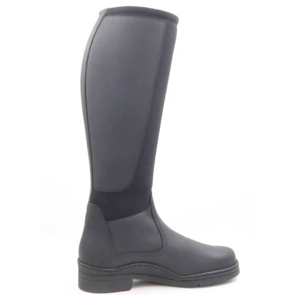 CHESTER BOTTES D'EQUITATION POLYVALENTES MADERE NOIRE> Chaussant D'Équitation Adulte·Bottes D'Équitation Adulte