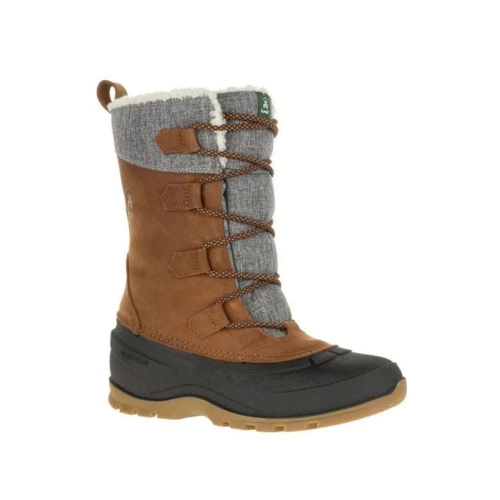 KAMIK BOTTILLON FEMME SNOWGEM LO COGNAC>Femme Chaussures·Chaussures Chaudes Femme|Chaussures·Chaussures Chaudes Femme