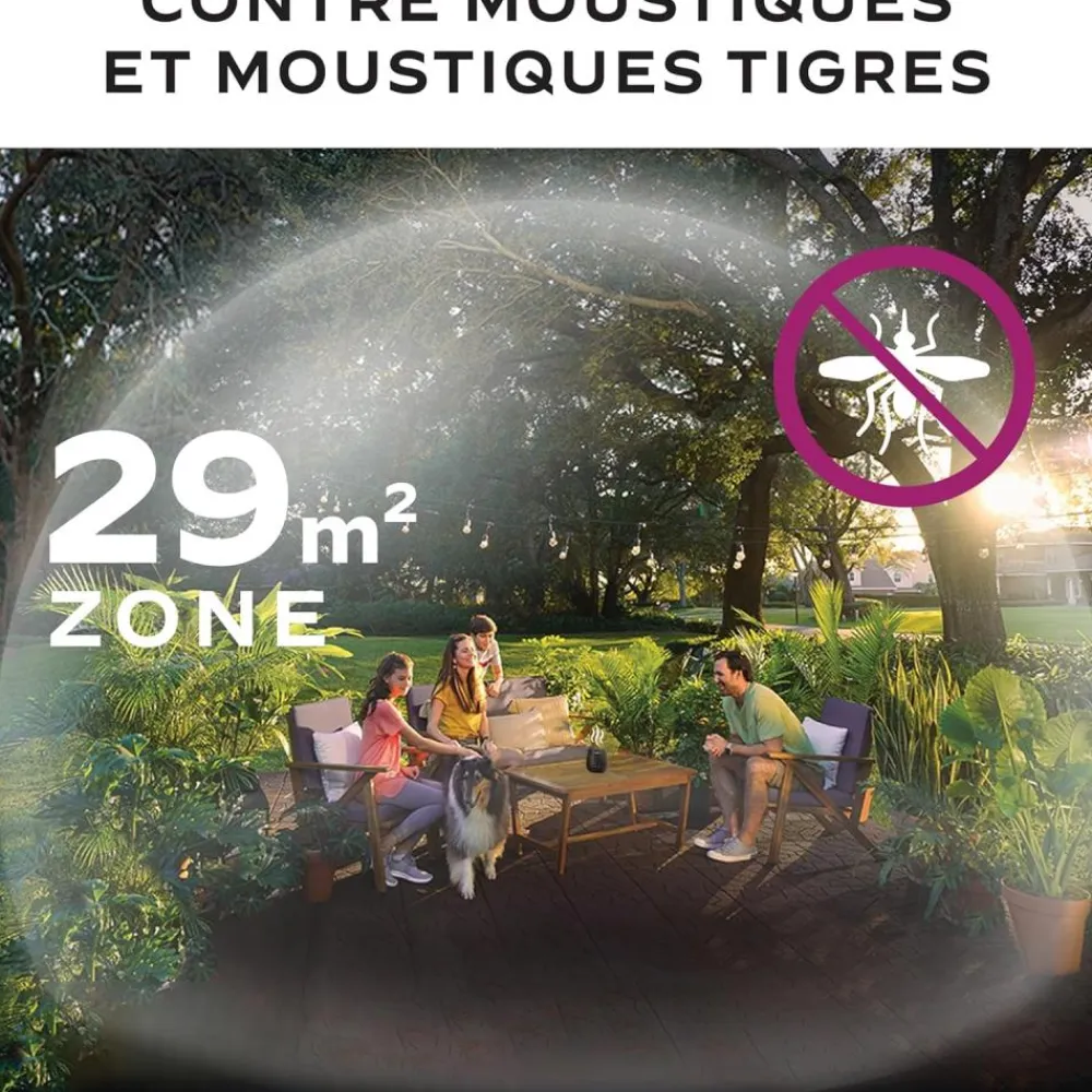 THERMACELL BOUCLIER ANTI MOUSTIQUES RECHARGEABLE> Lutte Contre Les Insectes·Pièges Contre Les Moustiques